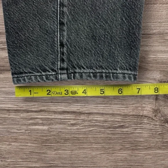 Madewell Relaxed Pull On Elastic Waist Medium Denim Jeans Sz: ST - Picture 9 of 14